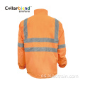 Abrigo de seguridad de invierno naranja Hi Vis